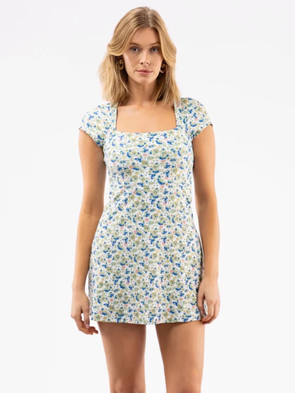Anna Dress in Sunshine Floral